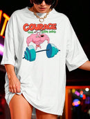 Camiseta Cão Coragem Maromba Unissex para Treino