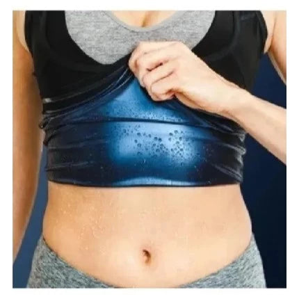 Camiseta Redutora Feminina Térmica Shaper Regata Neoprene SWEAT SHAPER