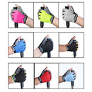 Bicicleta Equitação Meio Dedo Luvas Para Mulheres Antiderrapante Estilo Ao Ar Livre Levantamento De Peso Ginásio Senhora