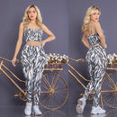 Conjunto Academia Feminino Calça Legging E Top Fitness