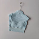 Top Yoga Comfort Mesh Sem Costas