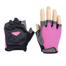 Bicicleta Equitação Meio Dedo Luvas Para Mulheres Antiderrapante Estilo Ao Ar Livre Levantamento De Peso Ginásio Senhora