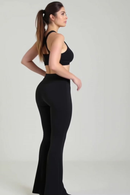 Calça Legging Bailarina Flare Modela bumbum