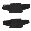 Cinta abdominal modeladora com zíper redutora para exercicios em academia - queima gordura