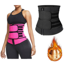 Cinta abdominal modeladora com zíper redutora para exercicios em academia - queima gordura