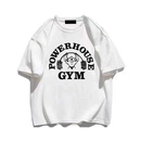 Camiseta Oversized Casual Manga Longa Verão Power House Gym Academia Maromba