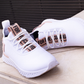 Tênis branco Feminino Esportivo Academia Caminhada Corrida dia a dia