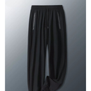 Calça Jogger Preta Masculina Dry Fit Com Fitas Esportiva