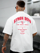 Camiseta Camisa Oversized Grande Musculação Algodão Casual Treino Academia