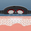 Cinto De Emagrecimento Elétrico Máquina Terapia Infravermelho Promover Digestão Vibração Abdominal Massageador