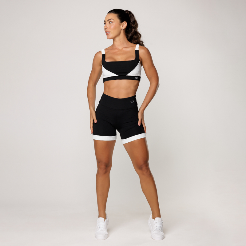 Conjunto Elevate Bicolor Short e Top (em alta)