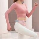 Pochete Fitness Esportiva Para Corrida Academia Bike Com Suporte De Celular E De Água Tecido Super Leve