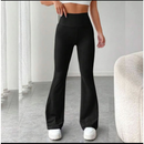 Calça Pelúcia Boca de Sino Bailarina