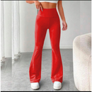 Calça Pelúcia Boca de Sino Bailarina