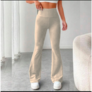 Calça Pelúcia Boca de Sino Bailarina 