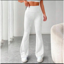 Calça Pelúcia Boca de Sino Bailarina 