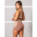 Conjunto Fitness Detalhe Em Tule (bermuda+top) Academia 11172/11174