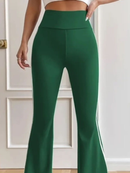 Calça Flare Bailarina com Listras Laterais
