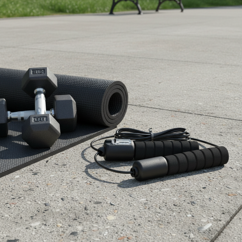 Corda de Pular com Contador Exercícios Fitness Treinamento