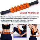 Kit Completo 4x1 Lorben Rolo de Massagem Bastão Miosfascial Bola Lacrosse Faixa Elástica Band Bolsa