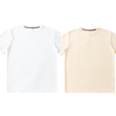 Camiseta Casual Masculina Cor Texturizada Básica