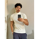 Camisa Masculina Canelada Gola Alta