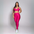 Conjunto Fitness Luxo Top de Bojo Removível e Legging Modeladora – Queen Luna Fit