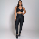 Conjunto Academia Treino Top e Calça Legging Feminino Fitness Luxo