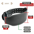 Cinturão De Couro Personalizado - Exercícios Com Peso