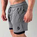 kit Shorts Masculino de Compressão Kong (duas unidades )