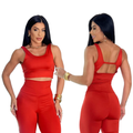 Conjunto Fitness Calça + Top Cropped