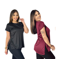 Kit 2 Camisetas Dry Fit Feminina