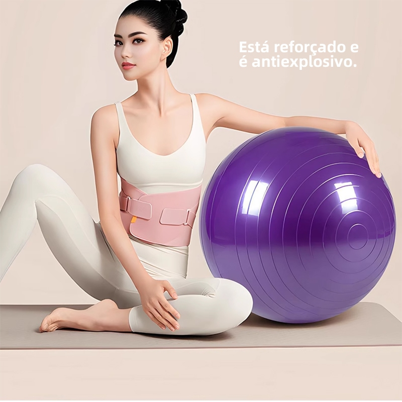 55cm e 65cm De PVC Exercício Yoga Pilates Ginastica Fisioterapia