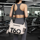 Bolsa de Ombro Com Bolsinha Marca T60 Original De Lona Grande para Lazer Mochila Bolsas Feminina Masculino