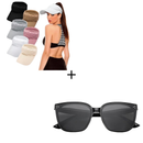 Chapéu/Boné Feminino De Aba Longa Respirável