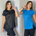 Kit 2 Camisetas Dry Fit Feminina