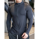 Camisa casaco de manga longa com zíper, com proteção UV, Leve para basquete intenso, ciclismo caminhada academia