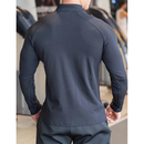 Camisa casaco de manga longa com zíper, com proteção UV, Leve para basquete intenso, ciclismo caminhada academia