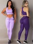 Kit 2 Conjuntos Legging Levanta Bumbum Cirre