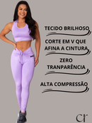 Kit 2 Conjuntos Legging Levanta Bumbum Cirre