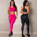 Kit 2 Conjuntos com Legging Levanta Bumbum Cirre
