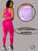 Kit 2 Conjuntos Legging Levanta Bumbum Cirre