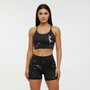 Conjunto Queen Marmorizado – Suplex Premium com Top com Bojo e Short que Modela