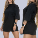 Camiseta Oversized Feminina 100% Algodão
