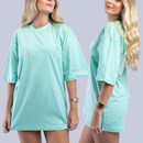 Camiseta Oversized Feminina 100% Algodão