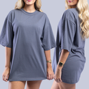 Camiseta Oversized Feminina 100% Algodão