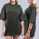 Camiseta Oversized Feminina 100% Algodão