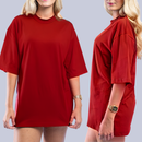 Camiseta Oversized Feminina 100% Algodão
