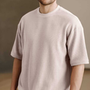 Camiseta Oversized Texturizada Casual