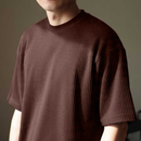 Camiseta Oversized Texturizada Casual